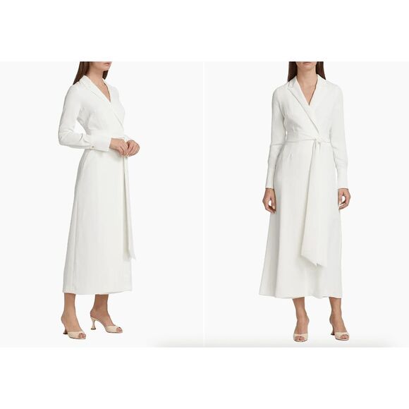 Galvan London Marina Robe Midi-Dress US6 $1295